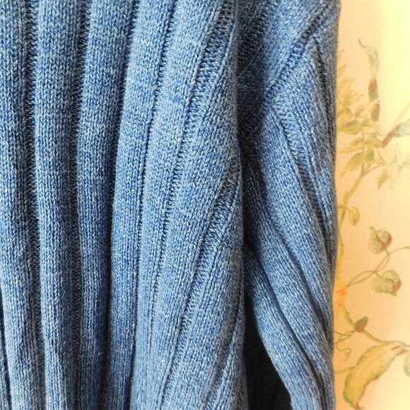 🪺 Blue Ribbed Sweater - Picture 8 of 12